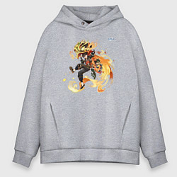 Мужское худи оверсайз Ип Ка Мин из Геншин Импакт