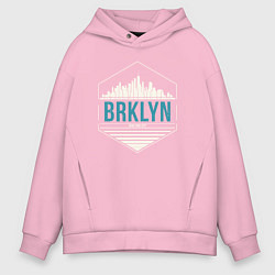 Мужское худи оверсайз Brooklyn city