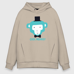 Мужское худи оверсайз Cool monkey