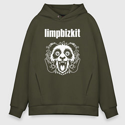 Мужское худи оверсайз Limp Bizkit rock panda