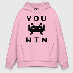 Мужское худи оверсайз You win