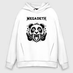 Мужское худи оверсайз Megadeth - rock panda