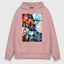 Мужское худи оверсайз Re:Zero Субару Нацуки