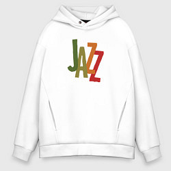 Мужское худи оверсайз Jazz retro in color