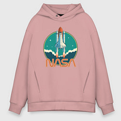 Мужское худи оверсайз NASA spaceship