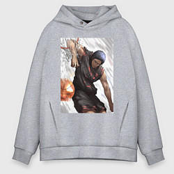 Мужское худи оверсайз Баскетбол Куроко Дайки Аоминэ