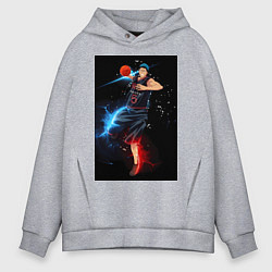 Мужское худи оверсайз Баскетбол Куроко Дайки Аоминэ