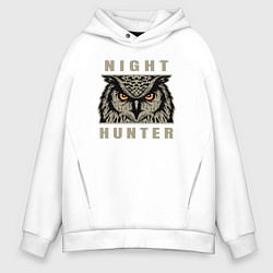 Мужское худи оверсайз Night hunter