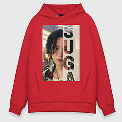 Мужское худи оверсайз Agust D