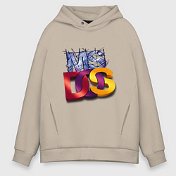 Мужское худи оверсайз Ms DOS