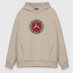 Мужское худи оверсайз Mercedes benz sport logo