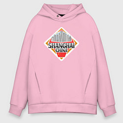 Мужское худи оверсайз Shanghai China