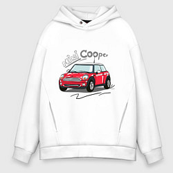 Мужское худи оверсайз Mini Cooper