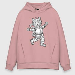 Мужское худи оверсайз Пёсик астронавт