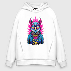 Мужское худи оверсайз Крутая модная сова