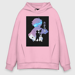 Мужское худи оверсайз Реинкарнация безработного Рудеус Грейрат