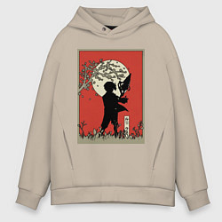 Мужское худи оверсайз Реинкарнация безработного Рудеус Грейрат