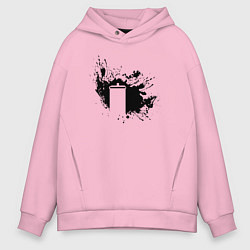 Мужское худи оверсайз Tardis splash