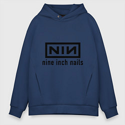 Мужское худи оверсайз NIN: Nine inch nails