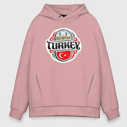 Мужское худи оверсайз Turkey country
