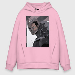 Мужское худи оверсайз Кайдзю номер восемь Кафка Хибино Силы обороны боец
