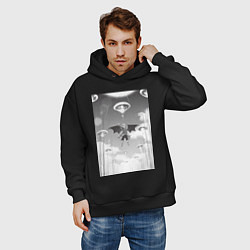 Толстовка оверсайз мужская О моём перерождении в слизь Римуру Темпест князь т, цвет: черный — фото 2