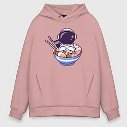 Мужское худи оверсайз Ramen spaceman