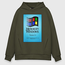 Мужское худи оверсайз Windows 3