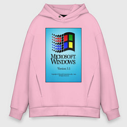 Мужское худи оверсайз Windows 3