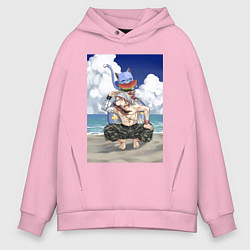 Мужское худи оверсайз Хвост Феи Хэппи Нацу Драгнил