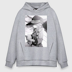 Мужское худи оверсайз Реинкарнация безработного Рокси Мигурдия учитель м