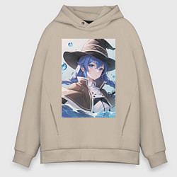 Мужское худи оверсайз Реинкарнация безработного Рокси Мигурд