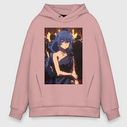 Мужское худи оверсайз Реинкарнация безработного Рокси Мигурдия в платье