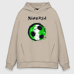 Мужское худи оверсайз Сборная Нигерии