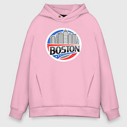 Мужское худи оверсайз City Boston