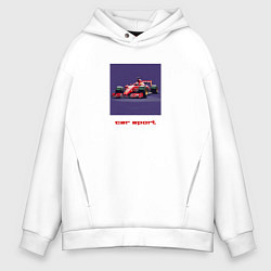 Мужское худи оверсайз Formula One race car red