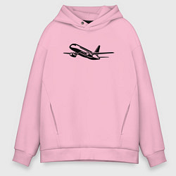 Мужское худи оверсайз Сухой Суперджет 100 черный