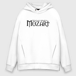 Мужское худи оверсайз Моцарт чёрный