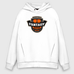 Мужское худи оверсайз Basketball fantasy