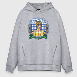 Мужское худи оверсайз Beer оctoberfest