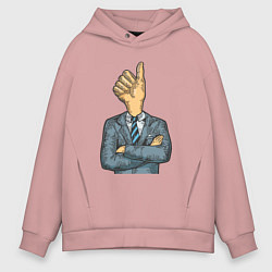 Мужское худи оверсайз Хороший босс