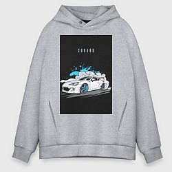 Мужское худи оверсайз Subaru авто