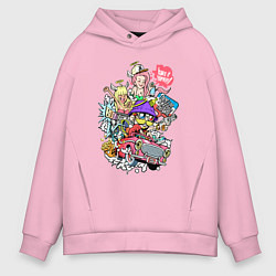 Мужское худи оверсайз Делай всё по-своему