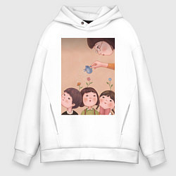 Мужское худи оверсайз Воспитатель