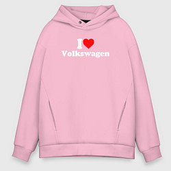 Мужское худи оверсайз I love Volkswagen