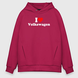 Мужское худи оверсайз I love Volkswagen