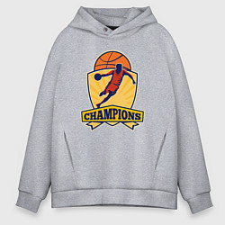 Мужское худи оверсайз Champion basketball