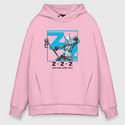 Мужское худи оверсайз Сокаку - Zenless Zone Zero