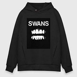 Мужское худи оверсайз Swans Filth