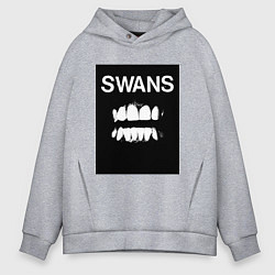 Мужское худи оверсайз Swans Filth